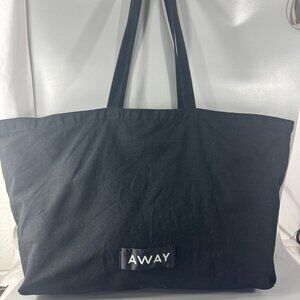 AWAY Black Large Tote / Duffle Bag